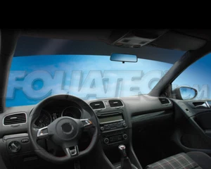 Foliatec SUNVISOR Sonnen-Blendstreifen schwarz mit Farbverlauf 19 x 150 cm - Afbeelding 1 van 4