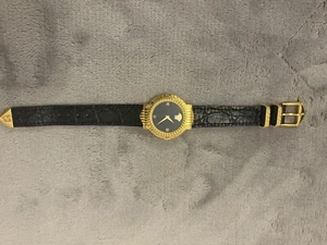 Authentic vintage ladies Gianni Versace medusa Gold plated quartz watch - Picture 1 of 5