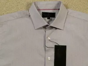 $65 TATTERSALL SOHO COTTON DRESS SHIRT WITH OPTIONAL CUFFS - 16.5 X 34/35 - NWT - Bild 1 von 12