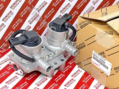 Genuine 25701-38064 Toyota Sequoia Tundra LX570 V8 Electric Air Control Valve - Image 1 of 4