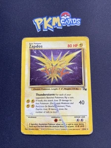 Pokémon TCG Zapdos Fossil 15/62 Holo Rare (1999-2000) HP. - Picture 1 of 4