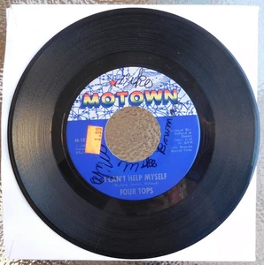 Four Tops 45 RPM Record-I Can't Help Myself - Picture 1 of 2