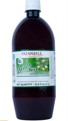 Suco Patanjali Amla, Groselha Indiana, Bebida Herbal - 1 Litro - Frete Grátis - Imagem 1 de 4