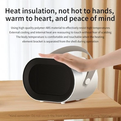 Bedside Portable Heater Compact Heater Compact Design Energy Efficient - Image 1 of 4