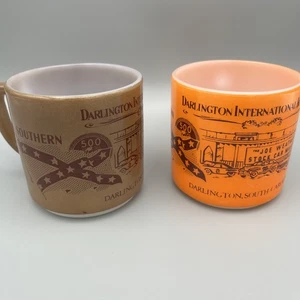 Vintage Darlington South Carolina Raceway Southern 500 Federal Glas Becher Rarität Rebell - Bild 1 von 8