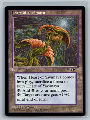 Magic The Gathering Alliances Heart of Yavimaya MTG TCG CCG - Image 1 of 2