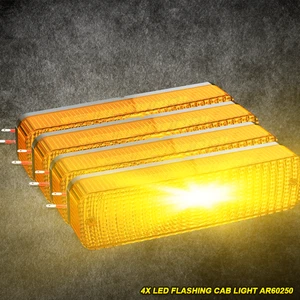 4X Luz LED intermitente de cabina AR60250 FIT John Deere serie 30-70 4230 4240 4240S - Imagen 1 de 9
