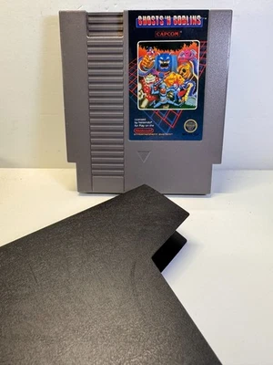Ghosts 'n Goblins (Nintendo NES, 1986) Authentic. 5-SCREW VARIANT Tested - Image 1 of 4