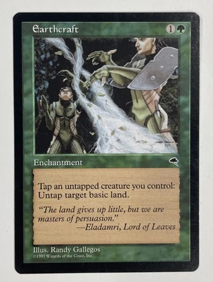 Earthcraft Tempest LP Light Play MTG Magic The Gathering - Image 1 of 2