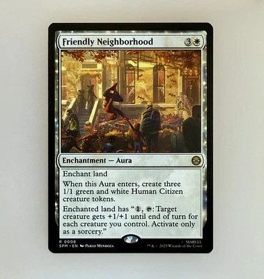 Magic the Gathering: Friendly Neighborhood Marvel's Spider-Man Regular NM - Image 1 of 3