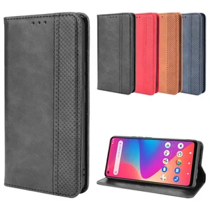 For BLU G91 PRO Case Shockproof Magnetic Leather Wallet Stand Cover - Picture 1 of 12