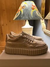 Kennel and Schmenger RRP £288 Size 5.5 Gold/Cookie Suede Platform Trainers