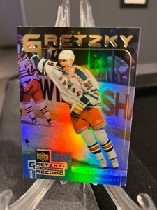 Wayne Gretzky 1999 UD McDonald's For The Performance Record Card #13