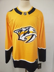 Fanatics Branded NHL Nashville Predators Home Yellow Breakaway Jersey - Picture 1 of 2
