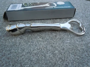 Silver Horse Hoof Bottle Opener 6inch Heavy Quality Made in Germany - Picture 1 of 7