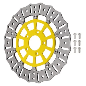 Front Brake Disc 11.8" for Harley-Davidson Sportster Iron 883 CVO 2014-24 Yellow - Picture 1 of 12