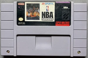 NBA Showdown (Super Nintendo, SNES 1992) Authentic And Tested - Picture 1 of 4