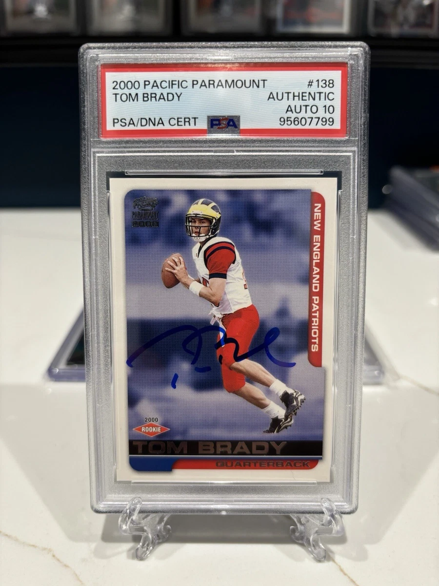 2000 Pacific Paramount Tom Brady #138 for sale | eBay