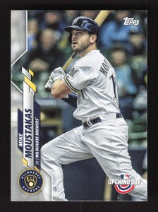 2020 Topps Opening Day   Mike Moustakas #5 Milwaukee Brewers