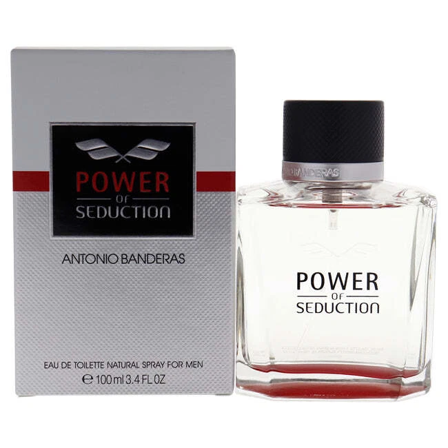 Antonio Banderas Power of Seduction por Antonio Banderas para Homens - 3,4 oz Eau de Toilette... - Imagem 1 de 1
