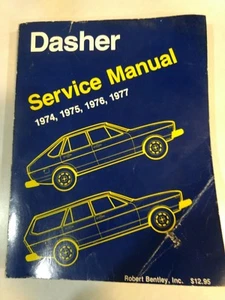 VW DASHER SERVICE MANUAL 1974 to 1977 - Picture 1 of 3