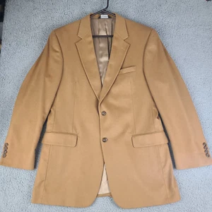 Abrigo deportivo Jos A Bank Gordon 100 % cachemira bronceado para hombre talla 42 largo - Imagen 1 de 23
