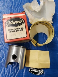 PISTÓN WISECO 360P8 KAWASAKI KX125cc 1974 - 1977 de colección - Imagen 1 de 5