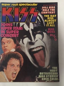 KISS - Super Rock Spectacular - Primavera 1979 - Copertina Gene Simmons - MOLTO BUONA - Foto 1 di 12