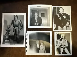 1950s Buddy Nature Boy Rogers Photo Lot Wrestler Wrestling WWE/WWF/NWA - Bild 1 von 8