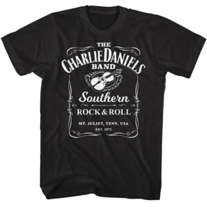 Charlie Daniels Band Sour Mash Whiskey Men's T Shirt - Picture 1 of 4