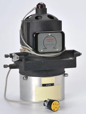 Simmon Bros. Omega D 2 4x5 Cabezal Ampliador con Lámpara Condensador Impresión en Blanco y Negro Foto 1 de 4