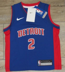 Nike Detroit Pistons Cade Cunningham #2 Home Jersey $55 Kids size 5/6 - Picture 1 of 3