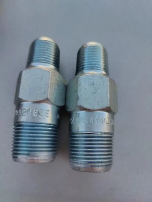 2-1/2" X 3/4" MNPT S/80 nipple a/sa234 wpbn w09296ze . You get 2.  - Image 1 of 4