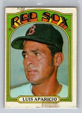 1972 Topps Luis Aparicio #313 - Boston Red Sox