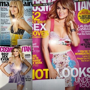 Lauren Conrad Marie Claire Magazine Jul 2013 Jennifer Aniston Project Runway - Picture 1 of 4