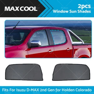 Magnetic Sun Shade Rear Door Side Car Window for Holden Colorado RG 2012-2020 - Picture 1 of 11
