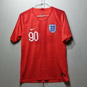 NIKE England 2018 Football Shirt Jersey Red Away Men's personalised size L(box20 - Picture 1 of 7