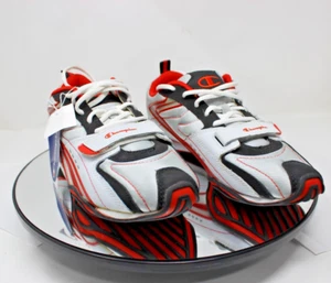 Mens Champion  Size 11 Sneakers Shoes Black White Red - Picture 1 of 13