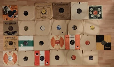 ¥ LP Schallplatten Sammlung Konvolut - 78 N - Schellack (25 LP) Vinyl - Bild 1 von 4