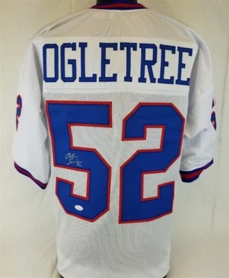 Alec Ogletree Signed New York Giants Jersey (JSA COA) All Pro Linebacker Georgia - Image 1 of 4