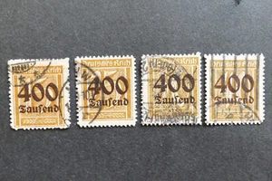 Deutsches Reich MiNr. 297-300 gestempelt (Ai 121) - Picture 1 of 1