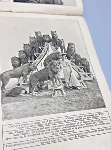 Antiguo folleto álbum ilustrado corona circo alemán de Carlos de 1913 - Imagen 1 de 20