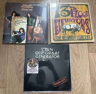 Fairport Convention 13th Floor Elevators Van Der Graaf Generator UK New Vinyl  - Image 1 of 2