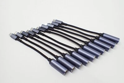 Lote 5 - 50 HP / DELL Adaptador de Corriente Cable Convertidor 7.4mm a Conector Tipo USB-C Foto 1 de 4