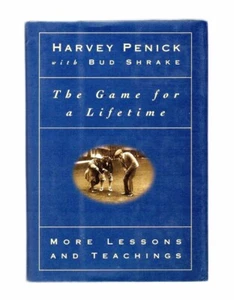 Harvey Penick & Bud Shrake: Game for a Lifetime-Lessons &Teachings GOLF-1996 VGC - Picture 1 of 2
