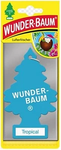 10 Stück WUNDERBAUM Duftbäumchen TROPICAL Lufterfrischer air freshener - Picture 1 of 1
