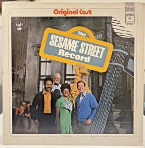 Sesame Street- Original Cast Record. LP Vinyl 1970. CR-21530 Jim Henson PBS G+ - Foto 1 di 5