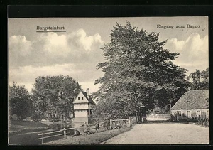 Burgsteinfurt, Ansichtskarte, Eingang zum Bagno  - Picture 1 of 2