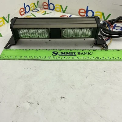 CODE 3 XT302 TWO LIGHTHEAD UNIT 12/24V AMBER/AMBER LEDS - XT302AA Tested 👍👍 - Image 1 of 4