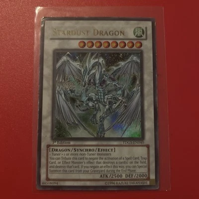 Stardust Dragon TDGS-EN040! The Duelist Genesis 1st Edition! FADED NAME! MP+ - Image 1 of 4